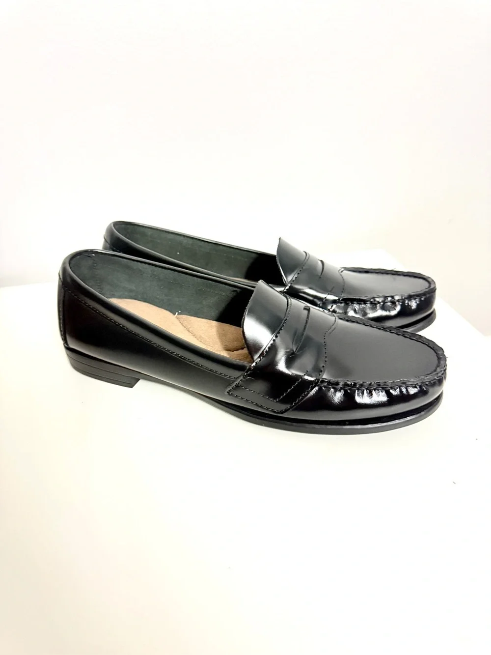 Eastland Classic II Penny Loafers Black Size 9 Narrow NWT